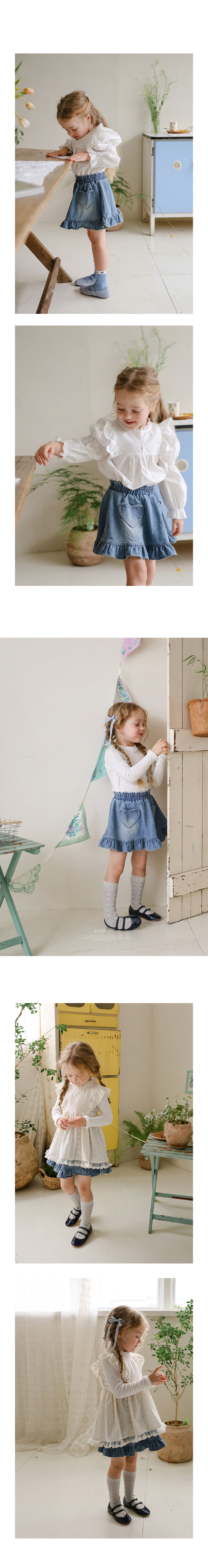 Flo - Korean Children Fashion - #fashionkids - Joah Denim Skirt - 2