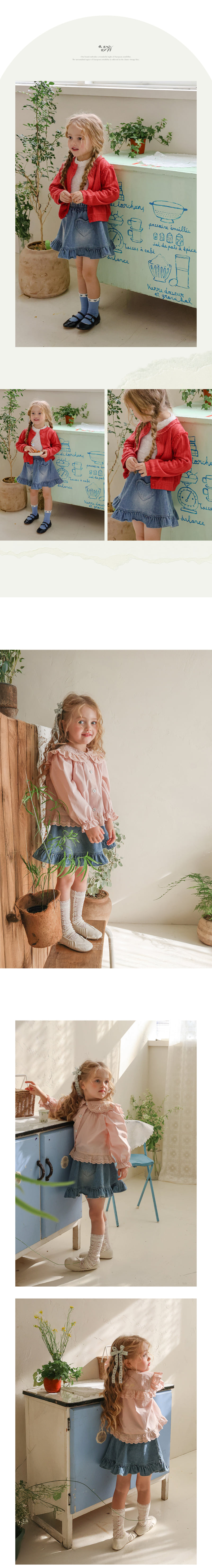 Flo - Korean Children Fashion - #kidsshorts - Joah Denim Skirt - 3