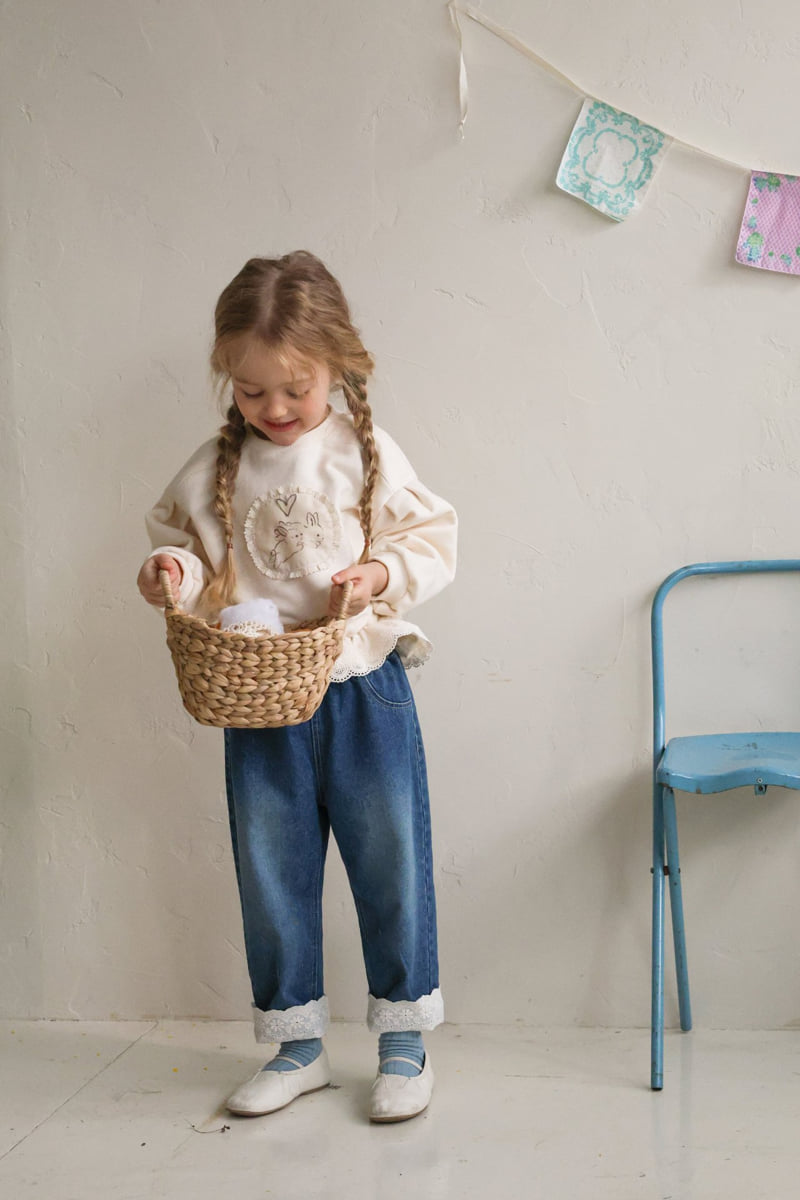 Flo - Korean Children Fashion - #kidsshorts - Luen Denim Pants - 3