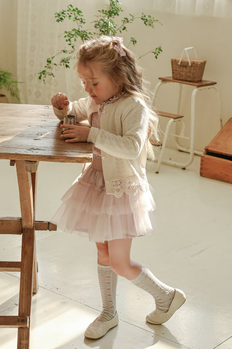 Flo - Korean Children Fashion - #kidsshorts - Cecil Mesh Skirt - 9