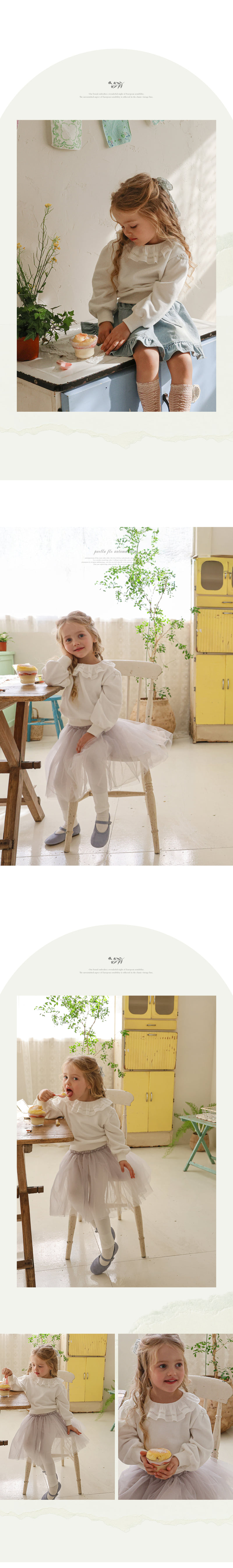 Flo - Korean Children Fashion - #kidsstore - Ruffle Sweatshirt - 7
