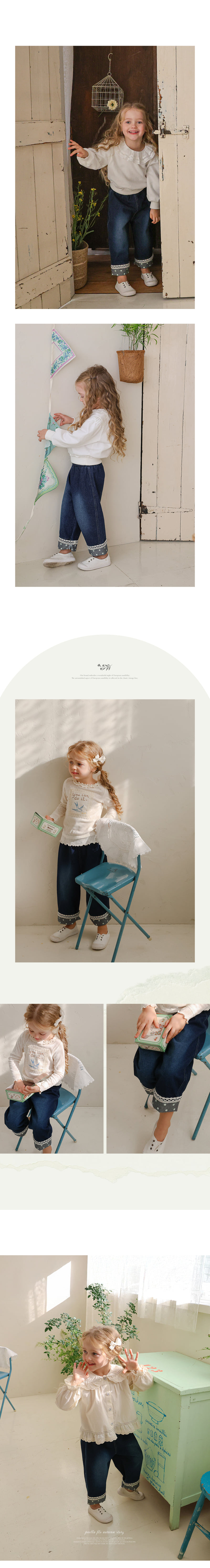 Flo - Korean Children Fashion - #littlefashionista - Le Mans Denim Pants - 2