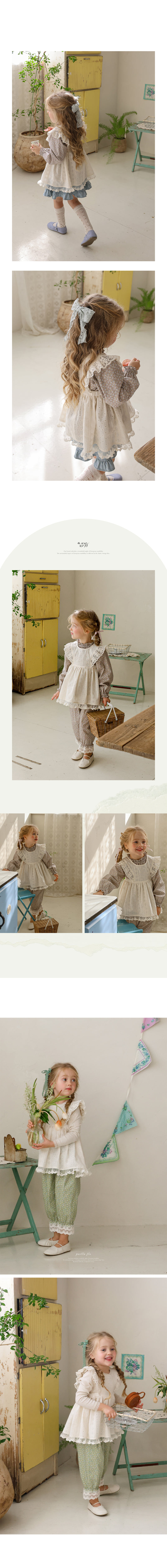 Flo - Korean Children Fashion - #Kfashion4kids - Susan Apron - 4