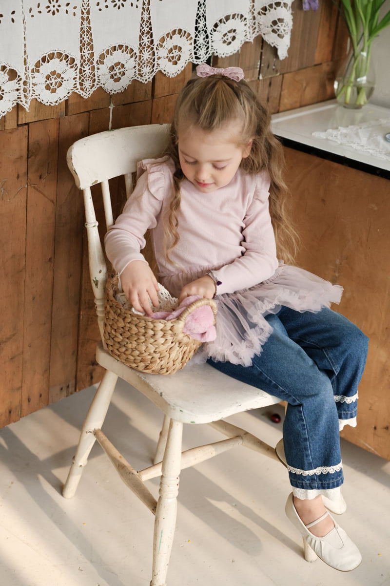 Flo - Korean Children Fashion - #minifashionista - Luen Denim Pants - 9