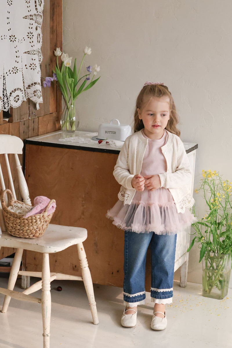Flo - Korean Children Fashion - #prettylittlegirls - Luen Denim Pants - 10