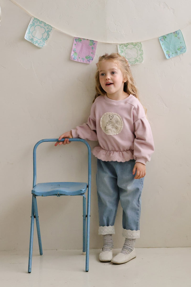 Flo - Korean Children Fashion - #prettylittlegirls - Keyring Sweatshirt - 8