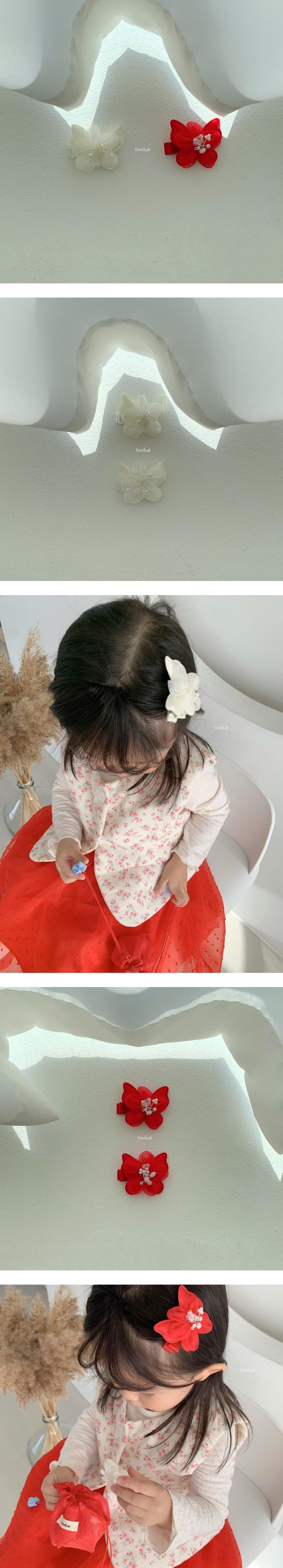 Fondue - Korean Baby Fashion - #onlinebabyboutique - Nabilera Hairpin