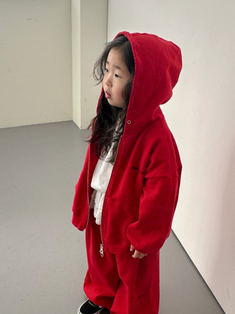 Foov - Korean Children Fashion - #Kfashion4kids - Waffle Zip-Up - 7