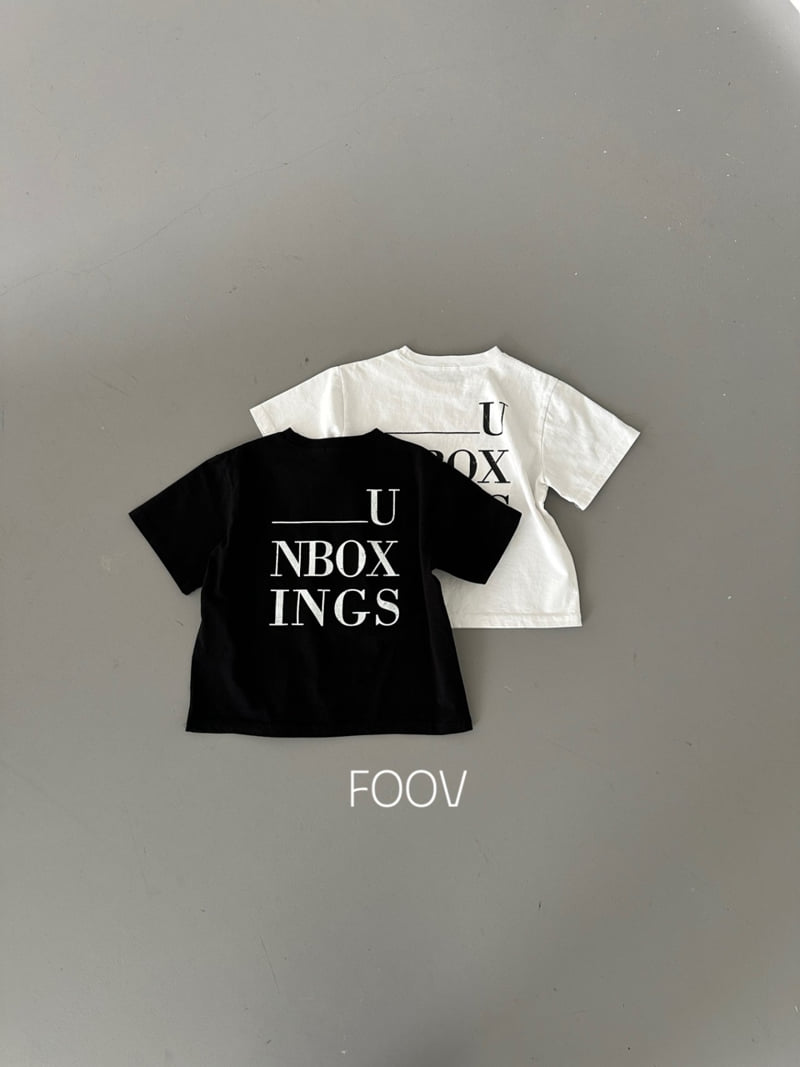 Foov - Korean Children Fashion - #childrensboutique - U Lettering Tee