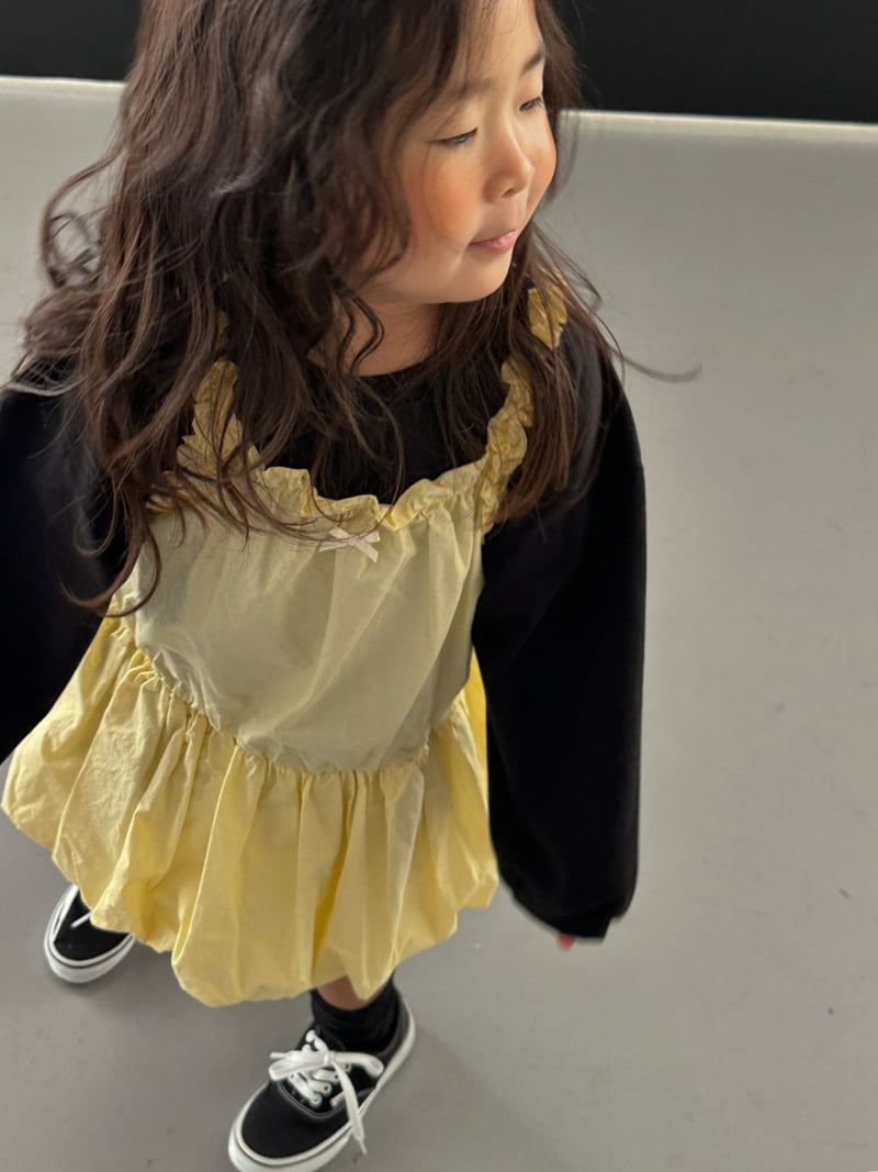 Foov - Korean Children Fashion - #childrensboutique - Frill Pumpkin One-piece - 11
