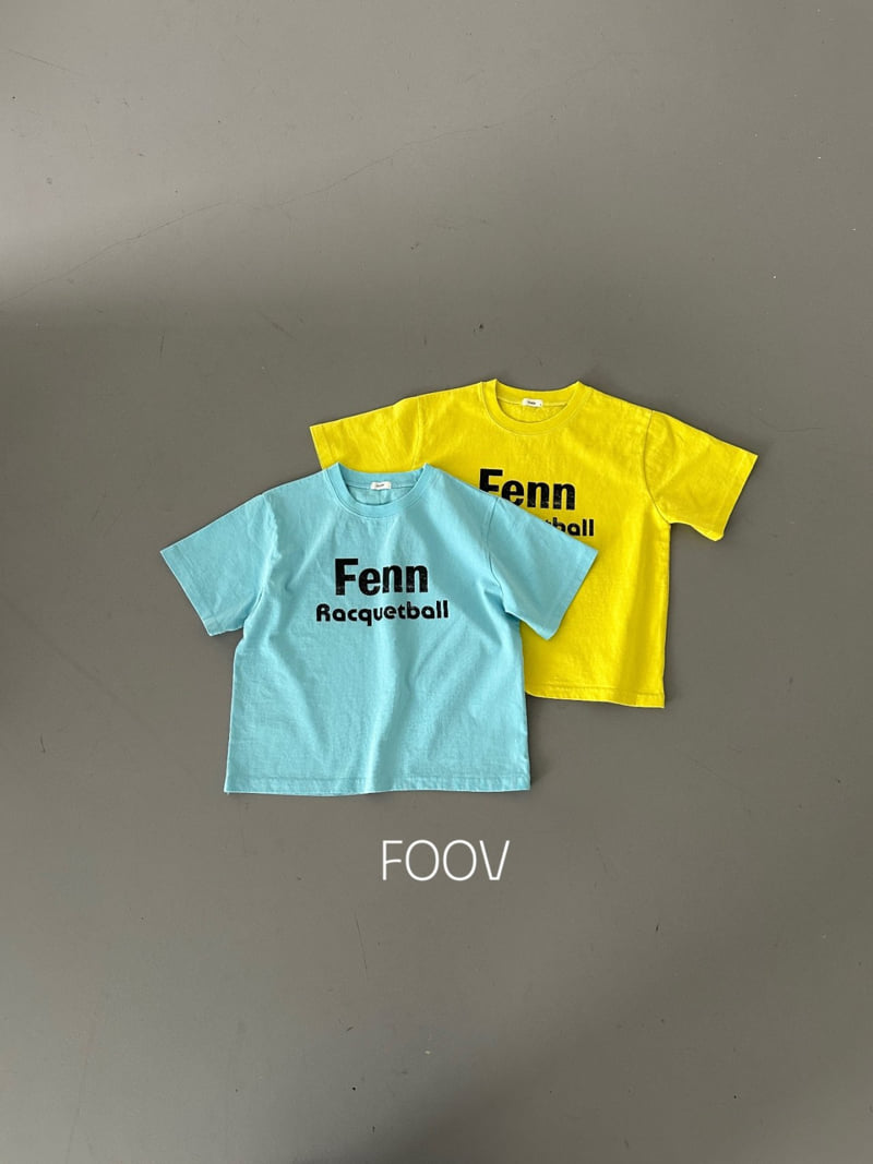 Foov - Korean Children Fashion - #designkidswear - Racket Ball Short Sleeve Tee