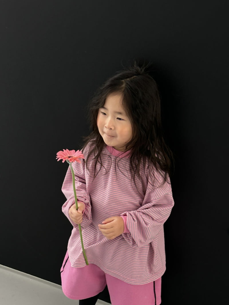 Foov - Korean Children Fashion - #designkidswear - Striped Basic Tee - 7