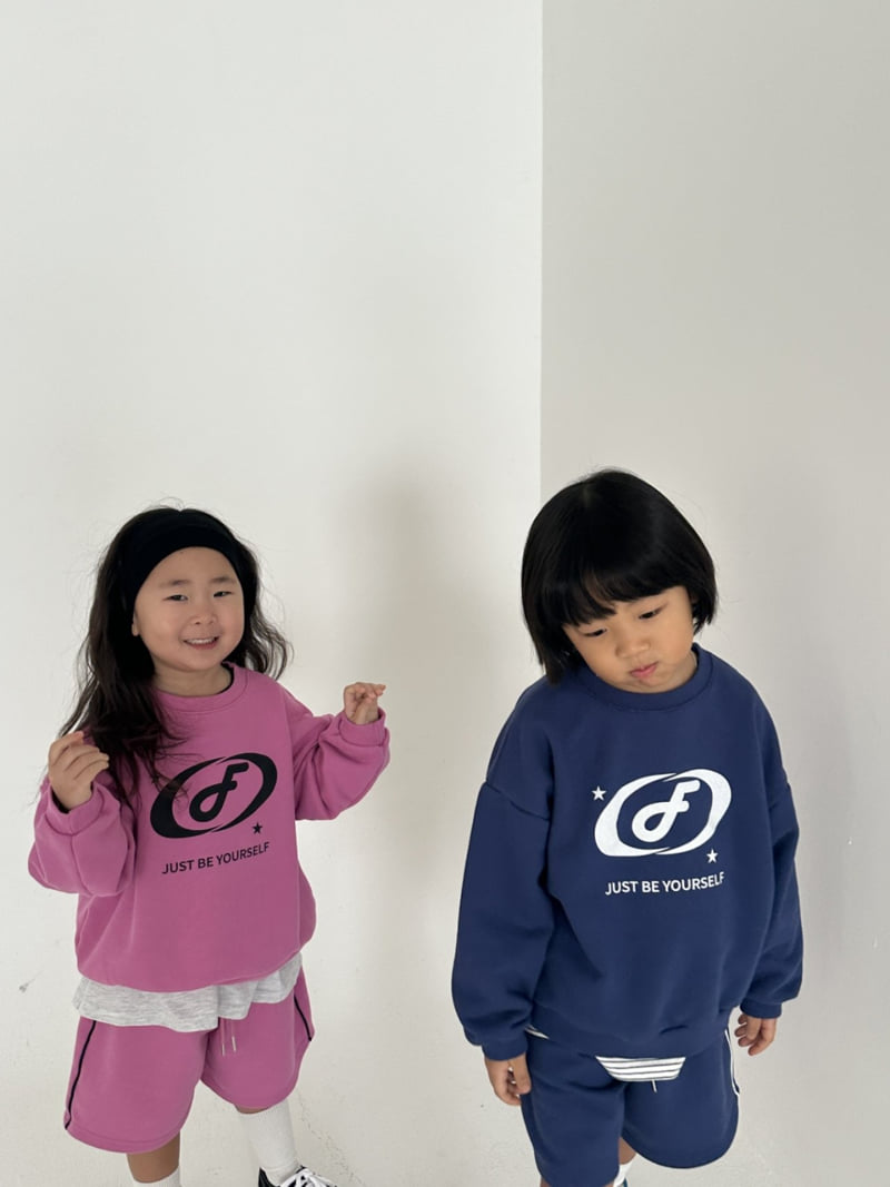 Foov - Korean Children Fashion - #discoveringself - Logo Sweatshirt - 5