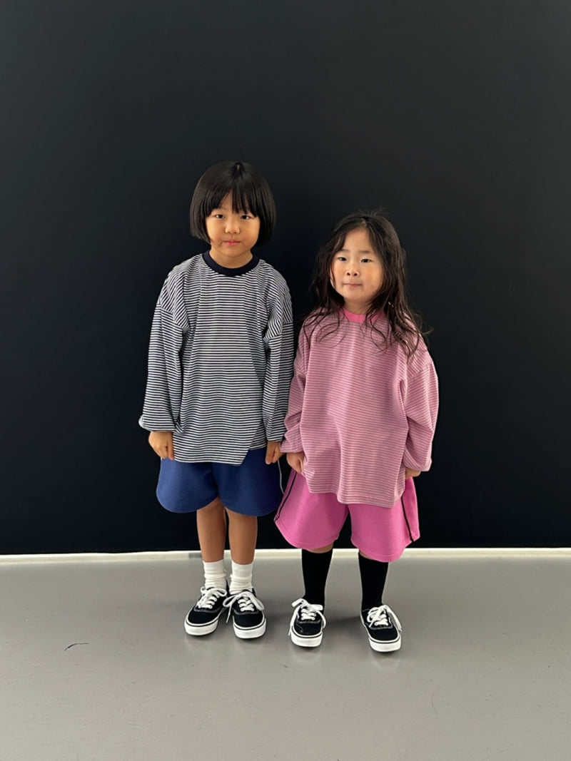 Foov - Korean Children Fashion - #fashionkids - Striped Basic Tee - 9