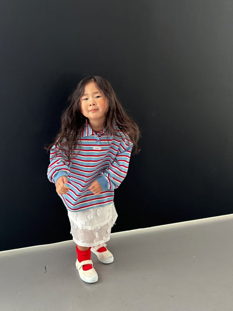Foov - Korean Children Fashion - #fashionkids - Lucky Collar Tee - 5