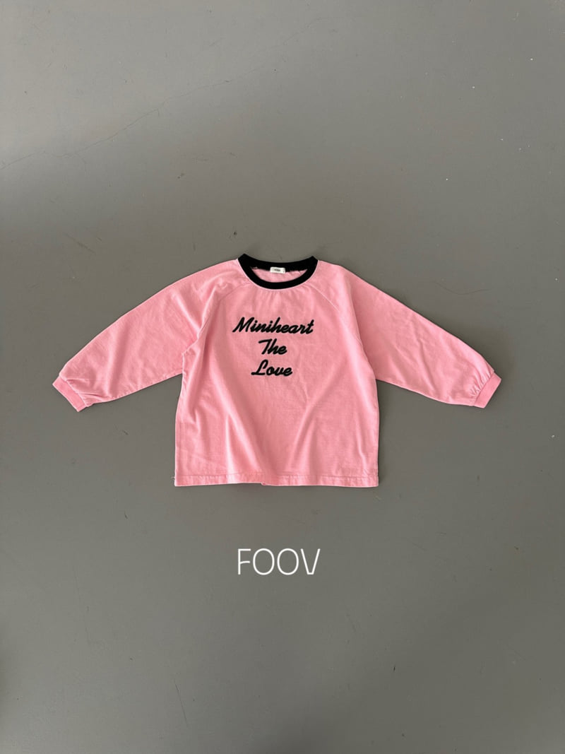 Foov - Korean Children Fashion - #kidsshorts - Mini Heart Love Tee - 3