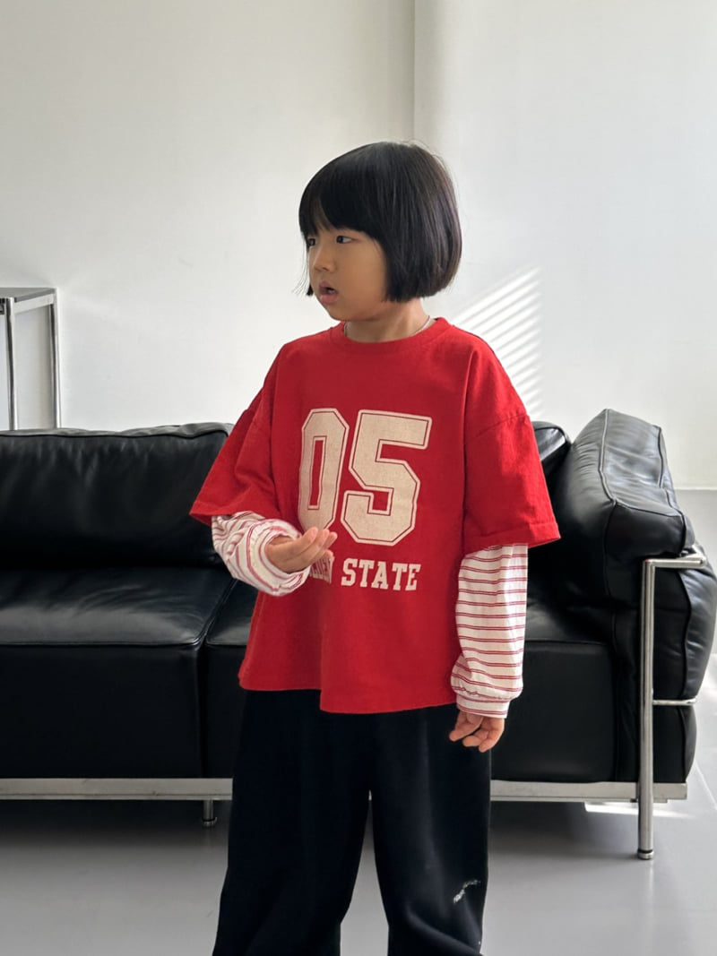 Foov - Korean Children Fashion - #kidsstore - No.5 Layered Tee - 6