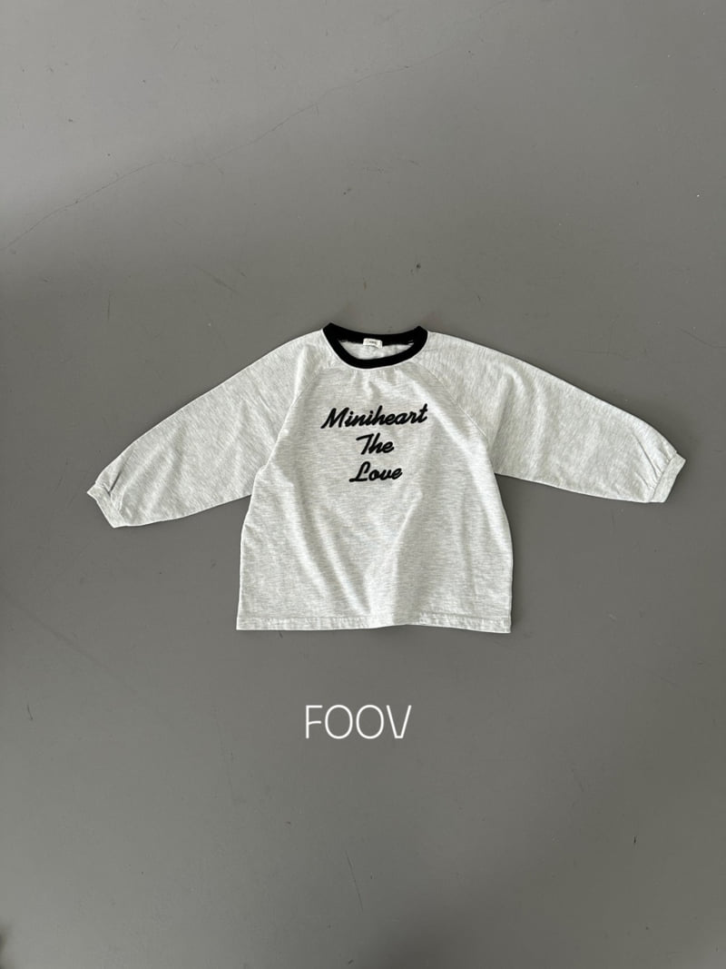 Foov - Korean Children Fashion - #kidsshorts - Mini Heart Love Tee - 4