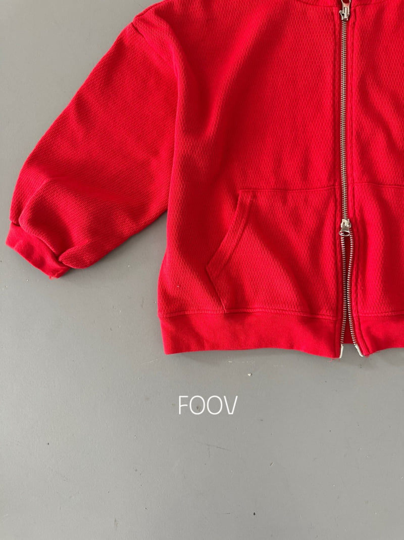 Foov - Korean Children Fashion - #kidsstore - Waffle Zip-Up - 5