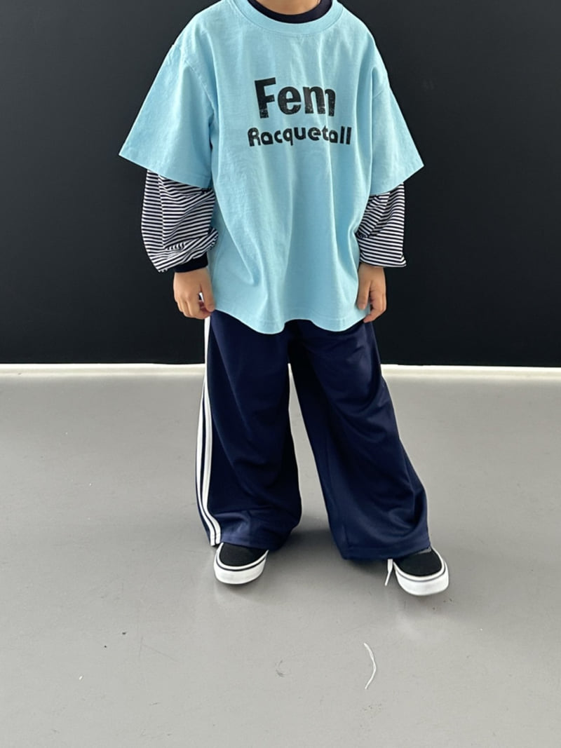Foov - Korean Children Fashion - #littlefashionista - Racket Ball Short Sleeve Tee - 8