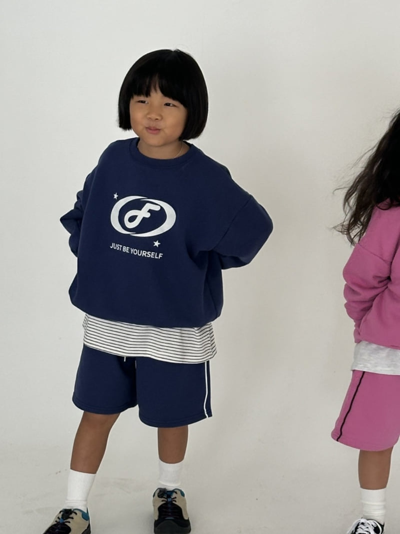 Foov - Korean Children Fashion - #littlefashionista - Logo Sweatshirt - 11