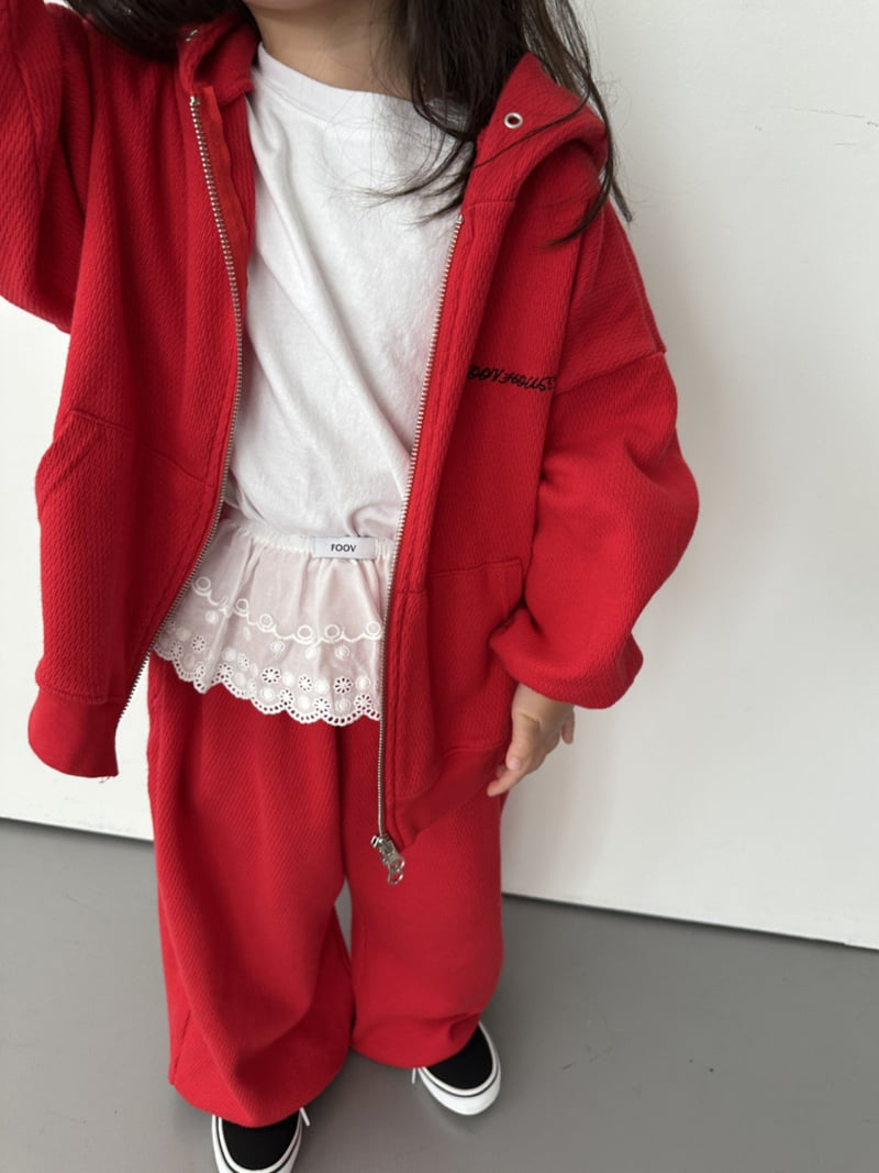 Foov - Korean Children Fashion - #littlefashionista - Waffle Zip-Up - 8