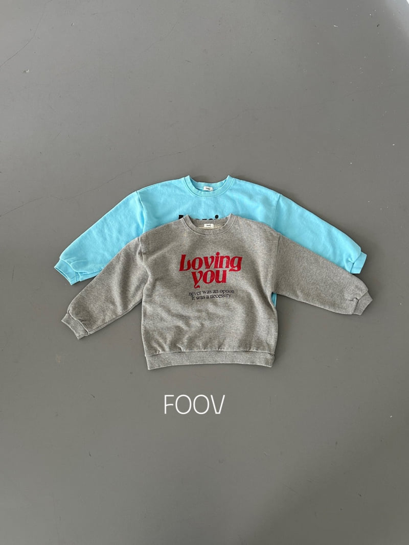 Foov - Korean Children Fashion - #magicofchildhood - Loving You Sweatshirt