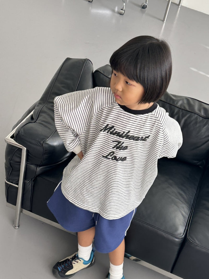 Foov - Korean Children Fashion - #magicofchildhood - Mini Heart Love Tee - 8