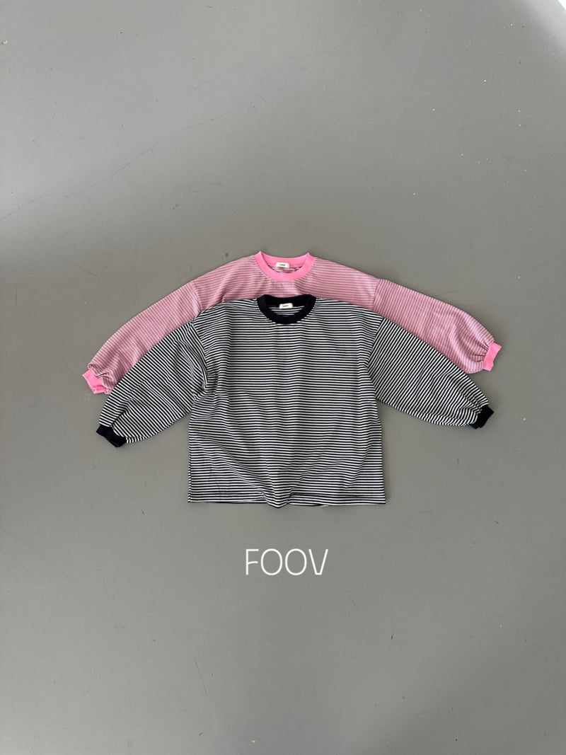 Foov - Korean Children Fashion - #magicofchildhood - Striped Basic Tee