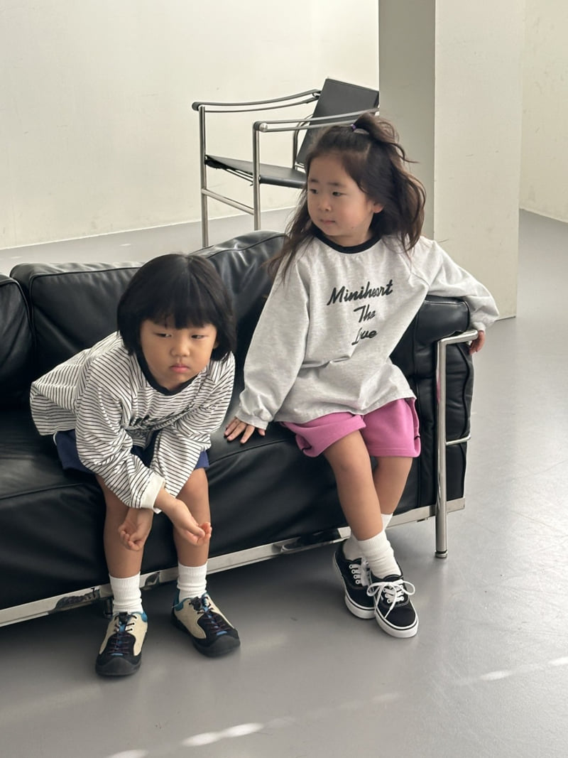 Foov - Korean Children Fashion - #minifashionista - Mini Heart Love Tee - 9