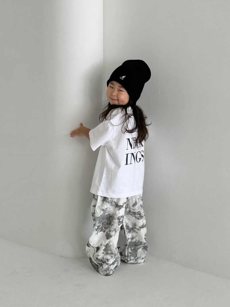 Foov - Korean Children Fashion - #minifashionista - U Lettering Tee - 11