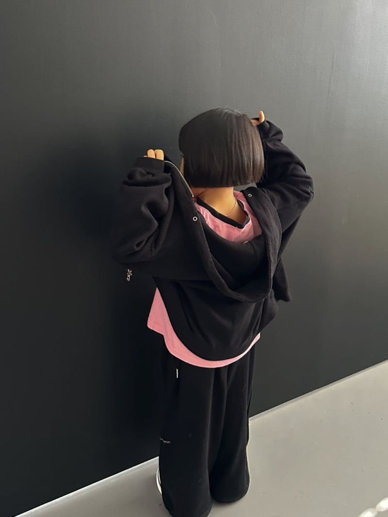 Foov - Korean Children Fashion - #minifashionista - Waffle Zip-Up - 10