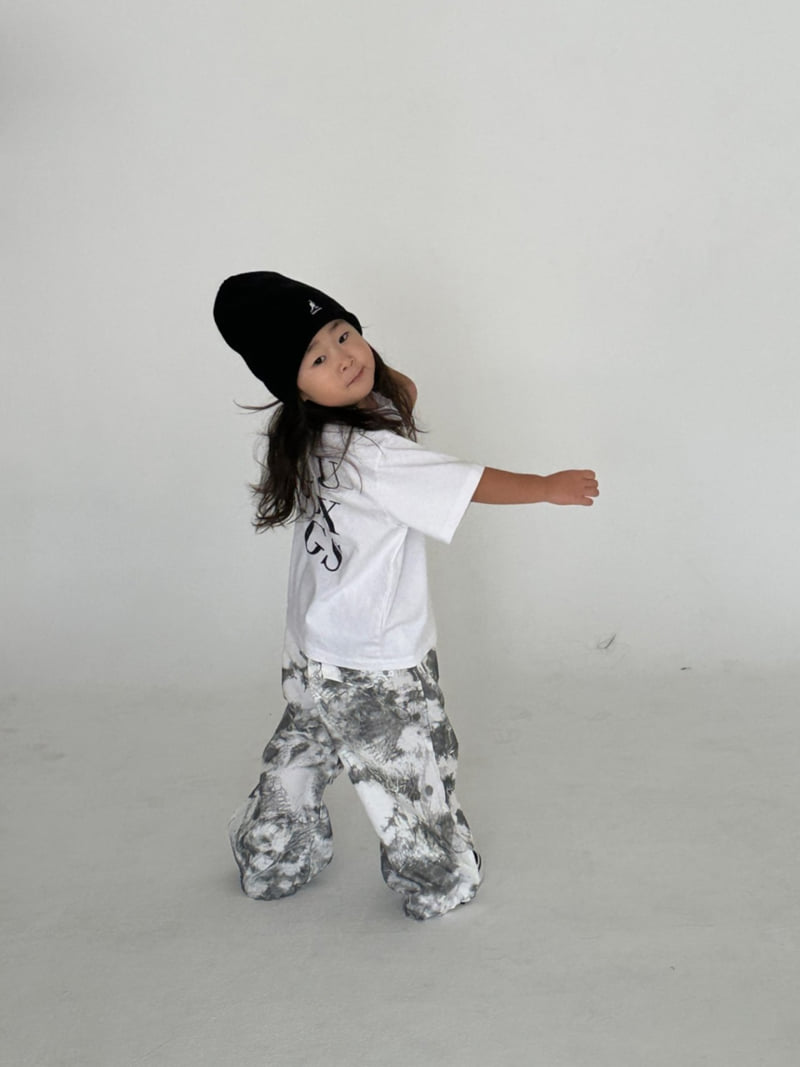 Foov - Korean Children Fashion - #prettylittlegirls - U Lettering Tee - 12
