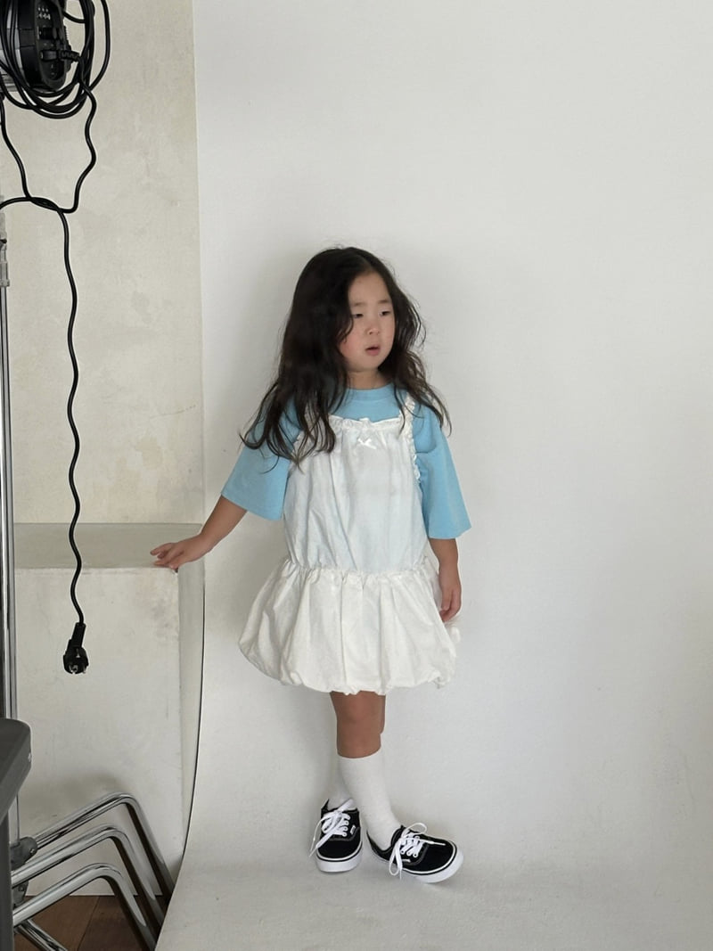 Foov - Korean Children Fashion - #stylishchildhood - Frill Pumpkin One-piece - 9