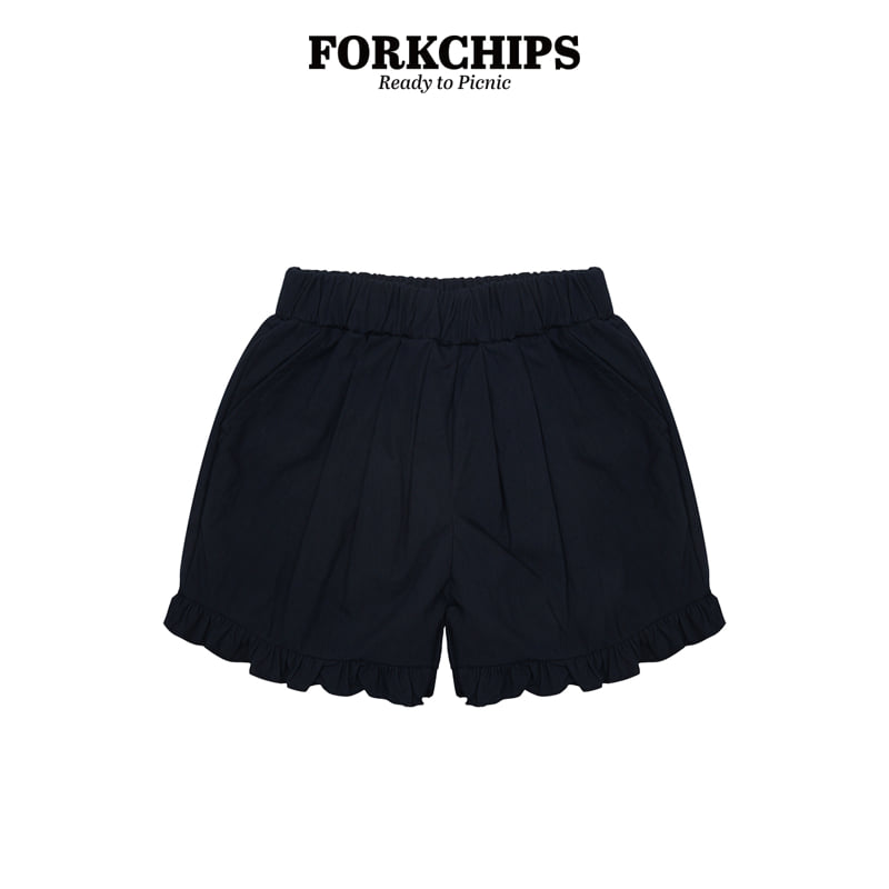 Fork Chips - Korean Children Fashion - #Kfashion4kids - Bloom Frill Pants