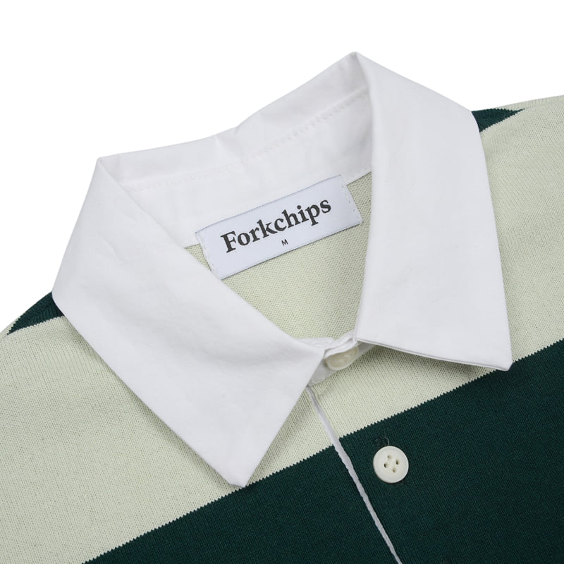 Fork Chips - Korean Children Fashion - #kidzfashiontrend - Pastel Collar Tee - 4