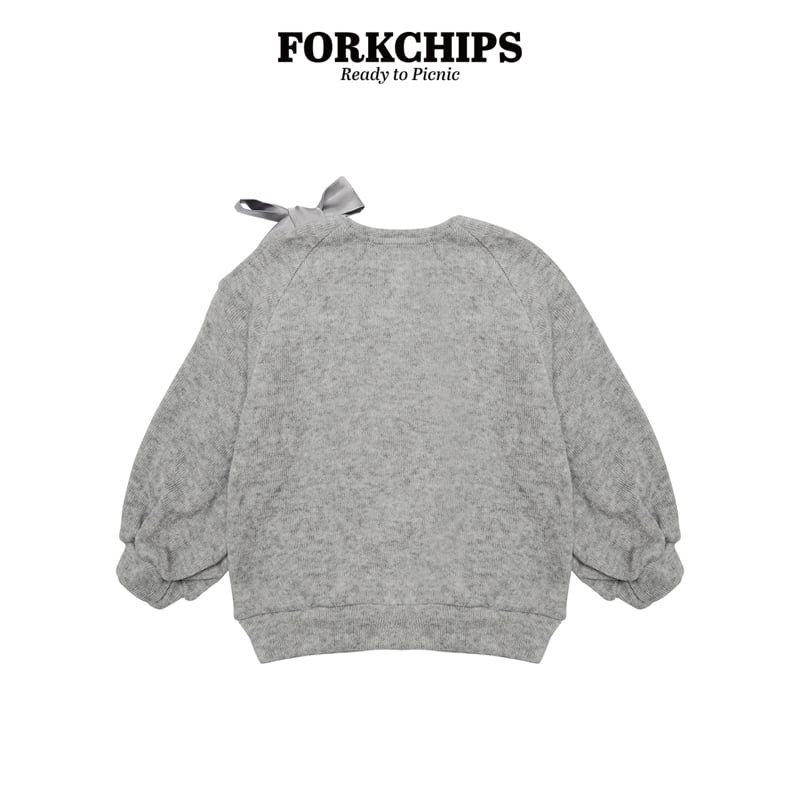 Fork Chips - Korean Children Fashion - #childofig - Melo Knit Sweatshirt - 3