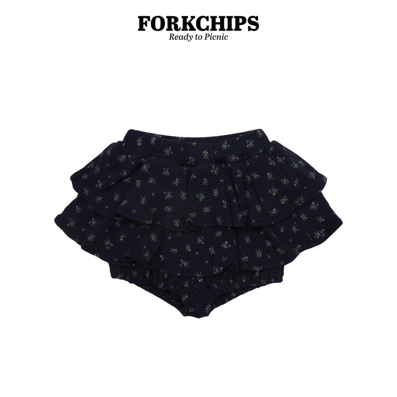 Fork Chips - Korean Children Fashion - #childofig - Daisy Ruffle Skirt