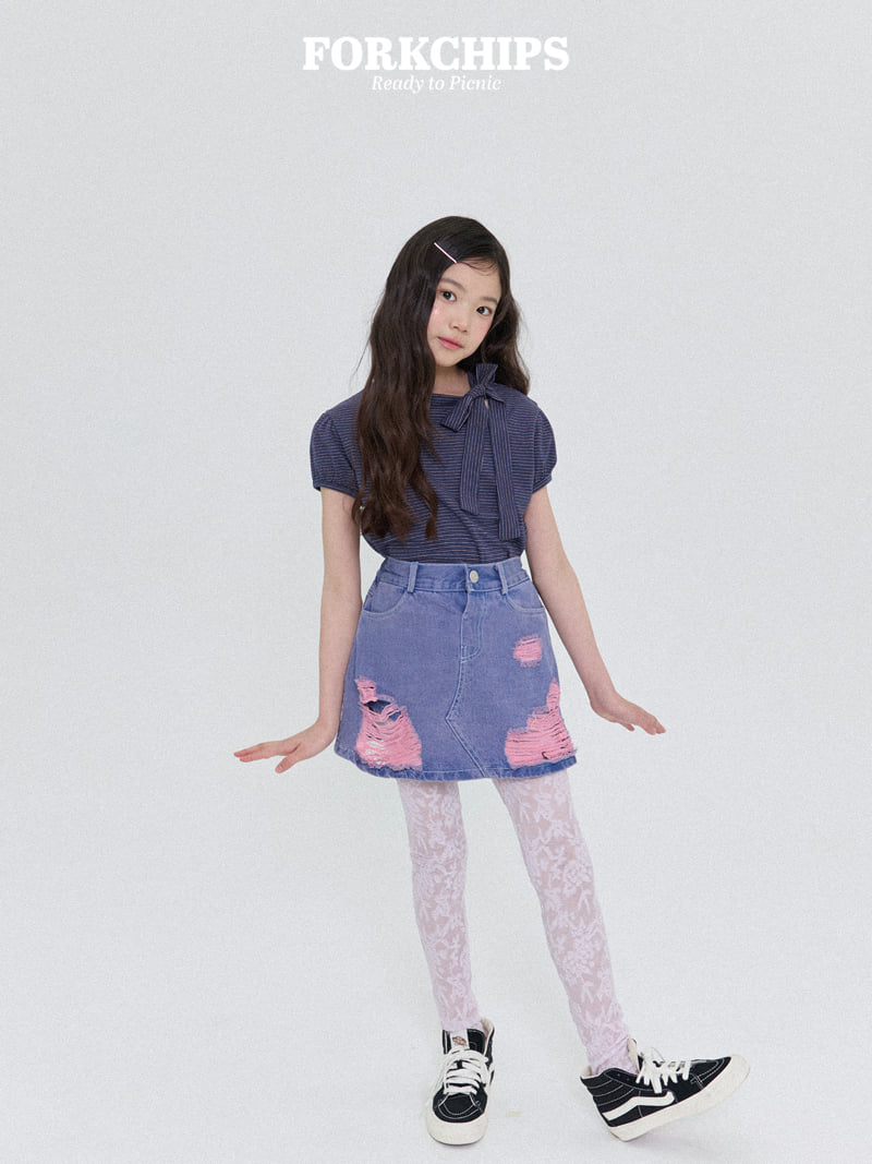 Fork Chips - Korean Children Fashion - #childofig - Jane Vintage Skirt - 10