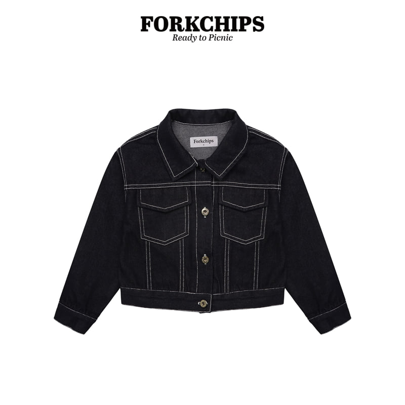 Rough Heart Jacket by Fork Chips for Child - view 1