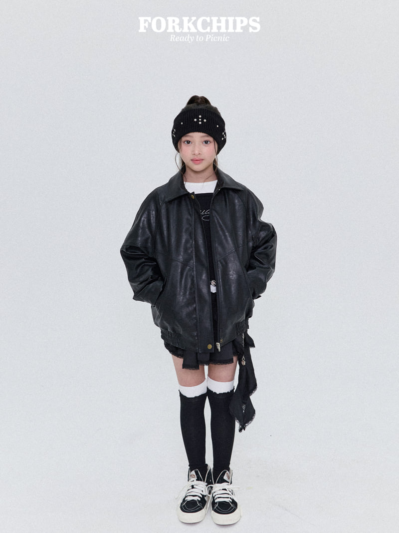 Fork Chips - Korean Children Fashion - #childrensboutique - Vints Jacket - 10