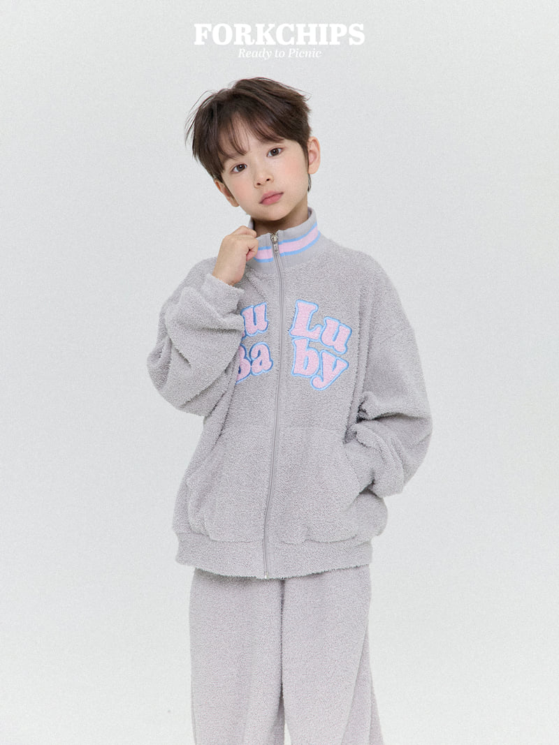 Lulu Terry Zip-Up by Fork Chips for Child - view 9