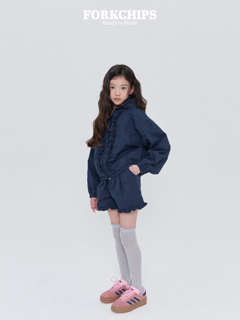 Fork Chips - Korean Children Fashion - #designkidswear - Bloom Frill Pants - 11