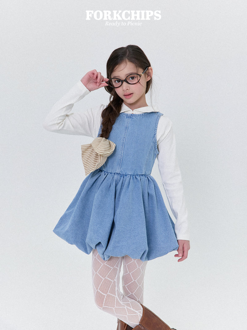 Fork Chips - Korean Children Fashion - #designkidswear - Pine Square Hair Scrunchie - 6