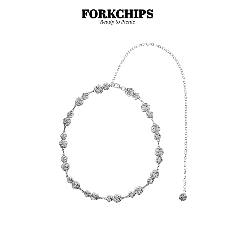 Fork Chips - Korean Children Fashion - #designkidswear - Bold Rosy Chain