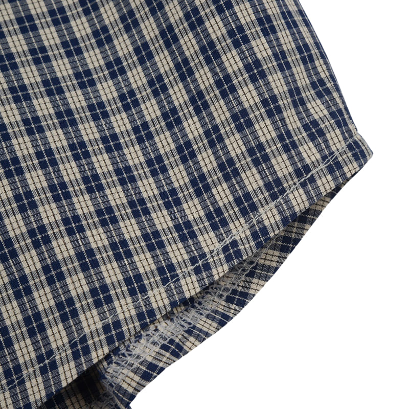 Fork Chips - Korean Children Fashion - #discoveringself - Mile Check Shirt - 7