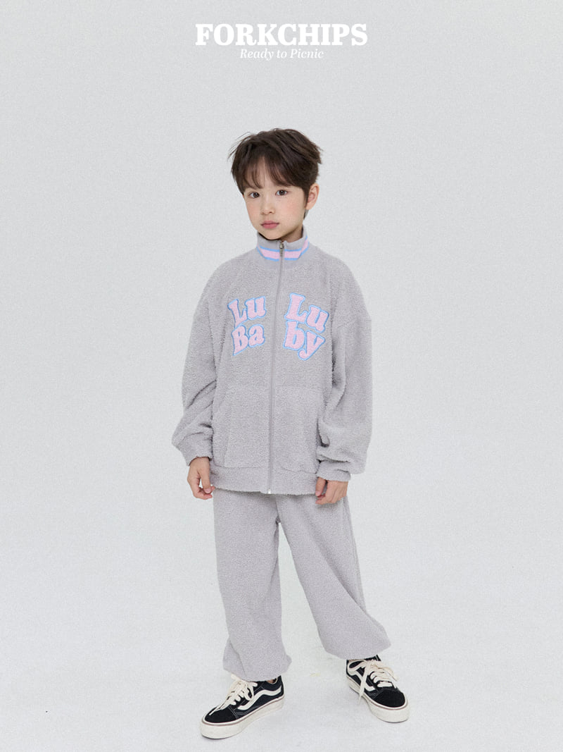 Lulu Terry Zip-Up by Fork Chips for Child - view 11