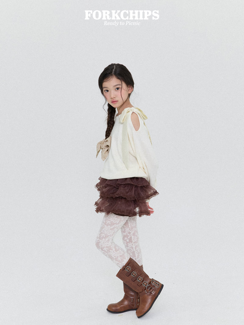 Fork Chips - Korean Children Fashion - #fashionkids - Bunny Leggings - 8