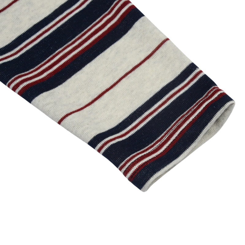 Fork Chips - Korean Children Fashion - #kidsshorts - Dandy Collar Tee - 7