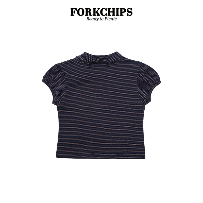 Fork Chips - Korean Children Fashion - #kidzfashiontrend - Bambi Tie Tee - 3